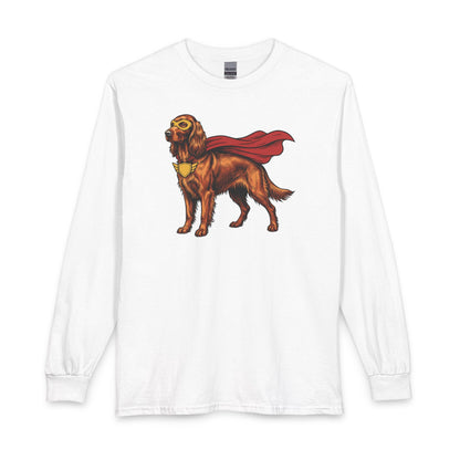 Irish Setter Superhero Long Sleeve