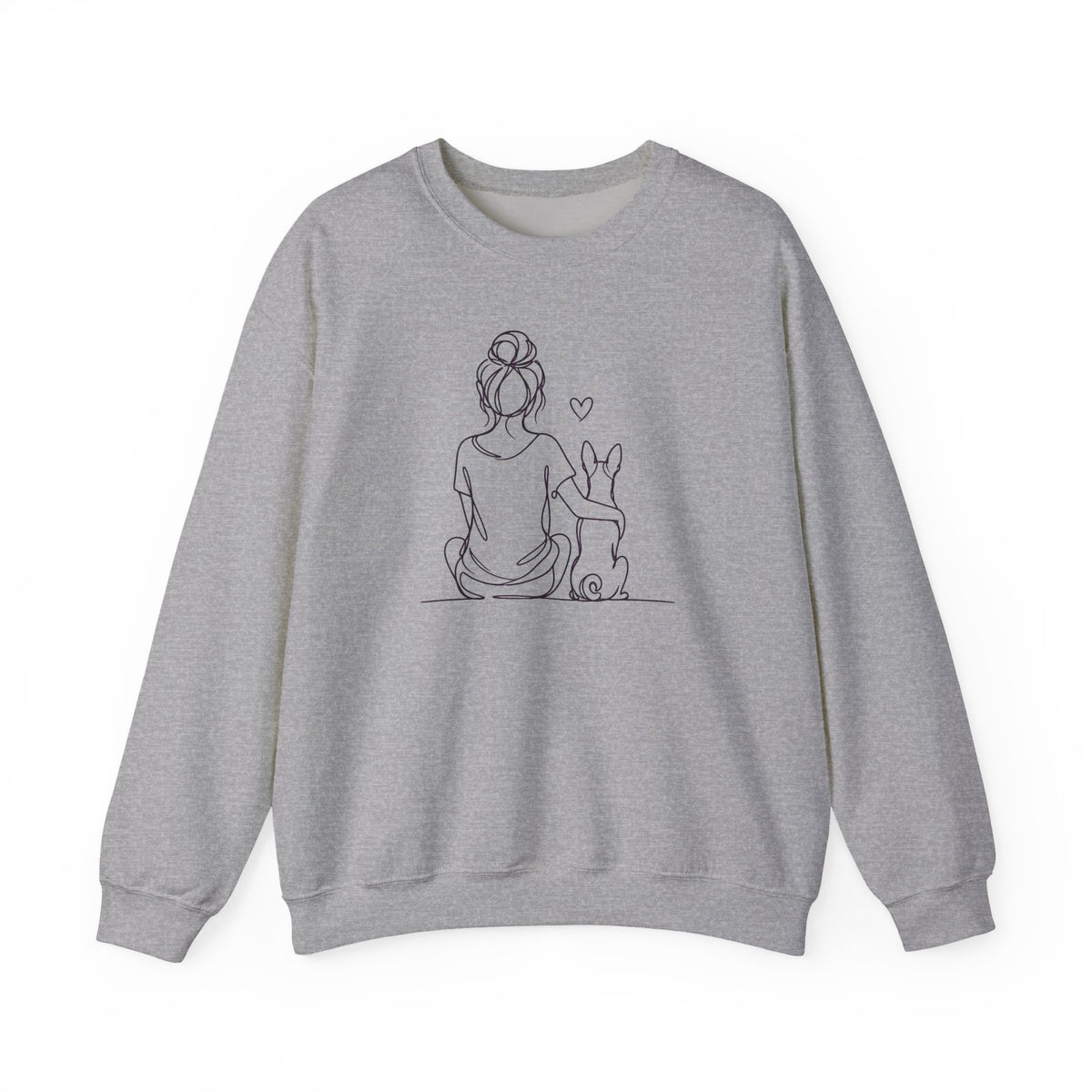 Basenji Hug Crewneck Sweatshirt