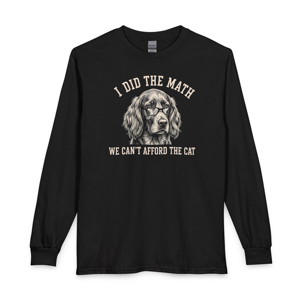 Irish Setter I Did The Math Long Sleeve