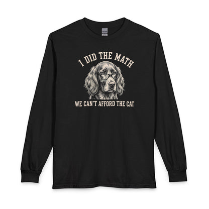 Irish Setter I Did The Math Long Sleeve