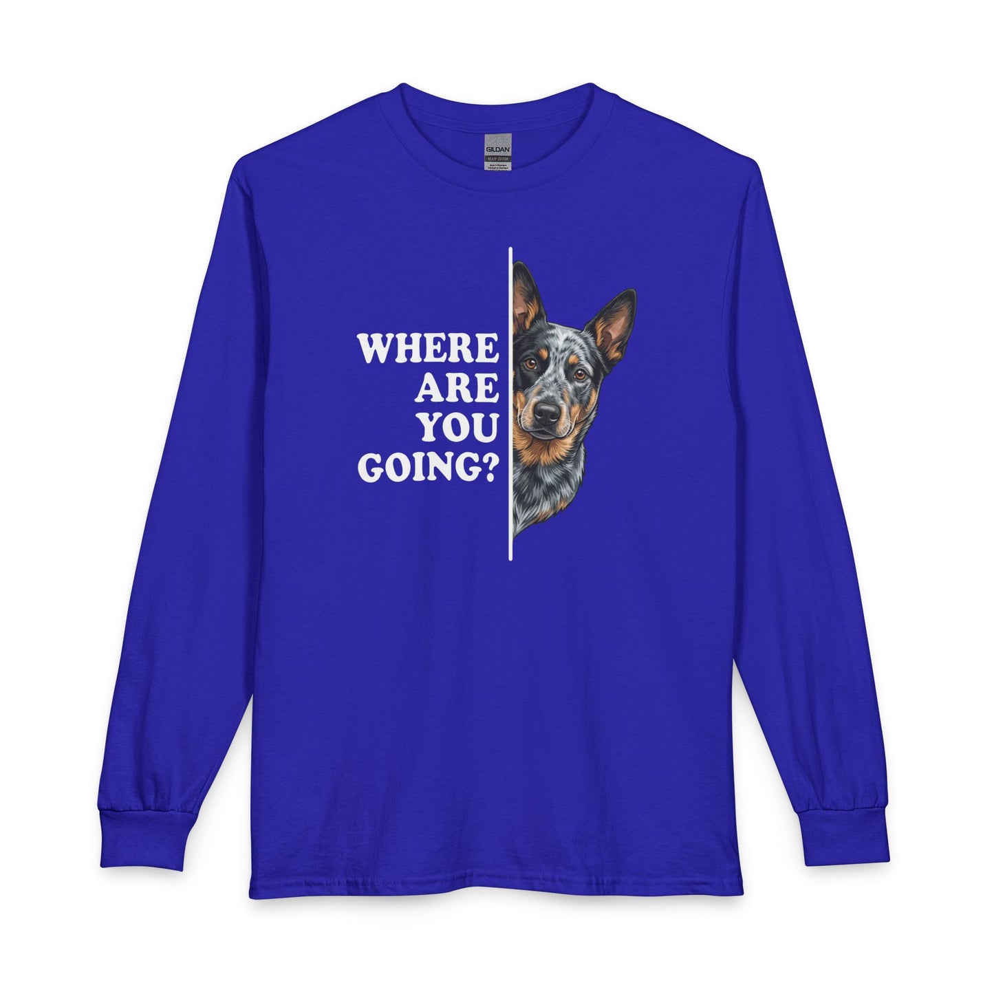 Blue Heeler Following Long Sleeve