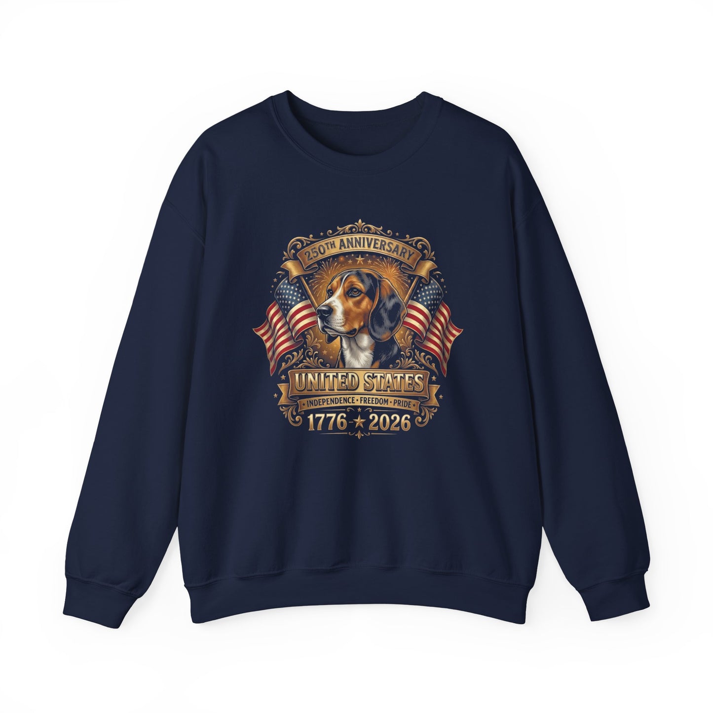 Beagle 250 Years USA Crewneck Sweatshirt