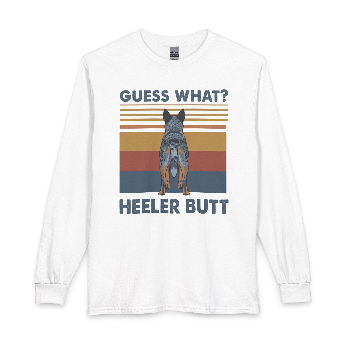 Blue Heeler Butt Long Sleeve