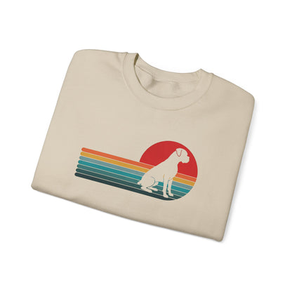 Boxer Retro Crewneck Sweatshirt