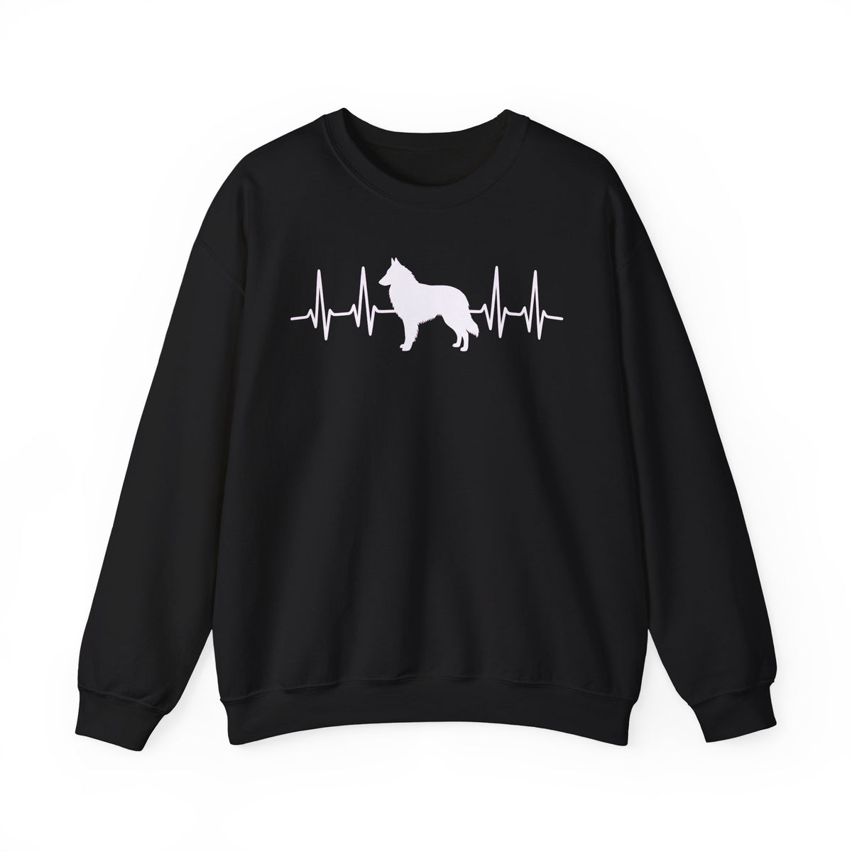 Belgian Tervuren Heartbeat Crewneck Sweatshirt