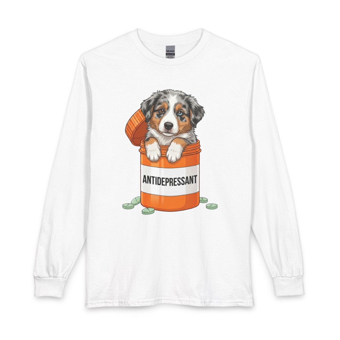 Australian Shepherd Antidepressant Long Sleeve