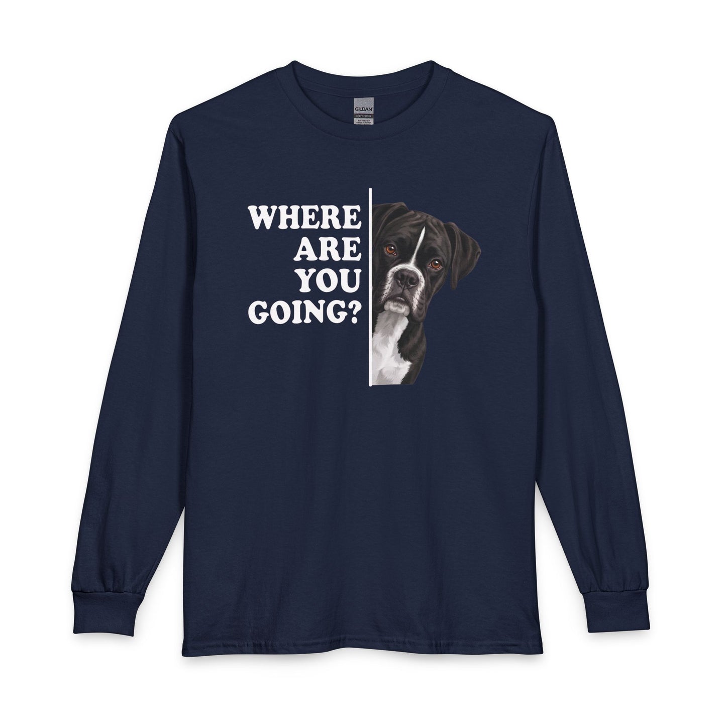 Black Boxer Alert Long Sleeve
