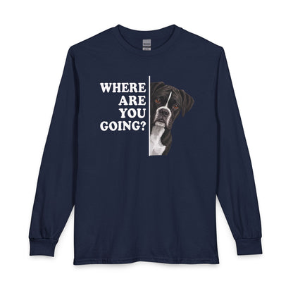 Black Boxer Alert Long Sleeve