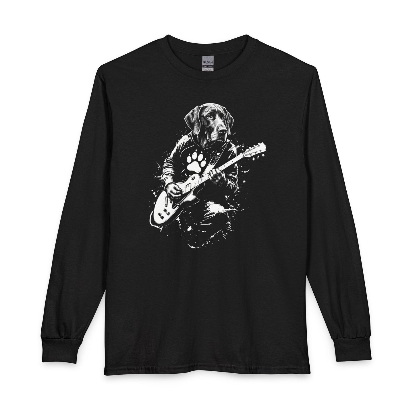 German Shorthaired Pointer Guitar Long Sleeve