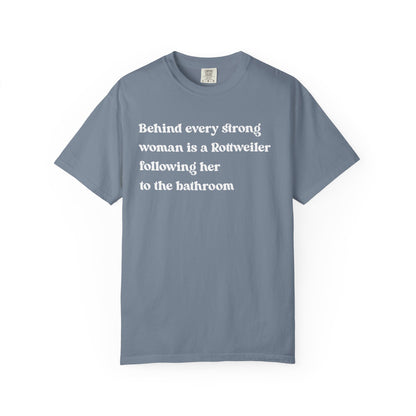 Rottweiler Strong Woman Premium Tee