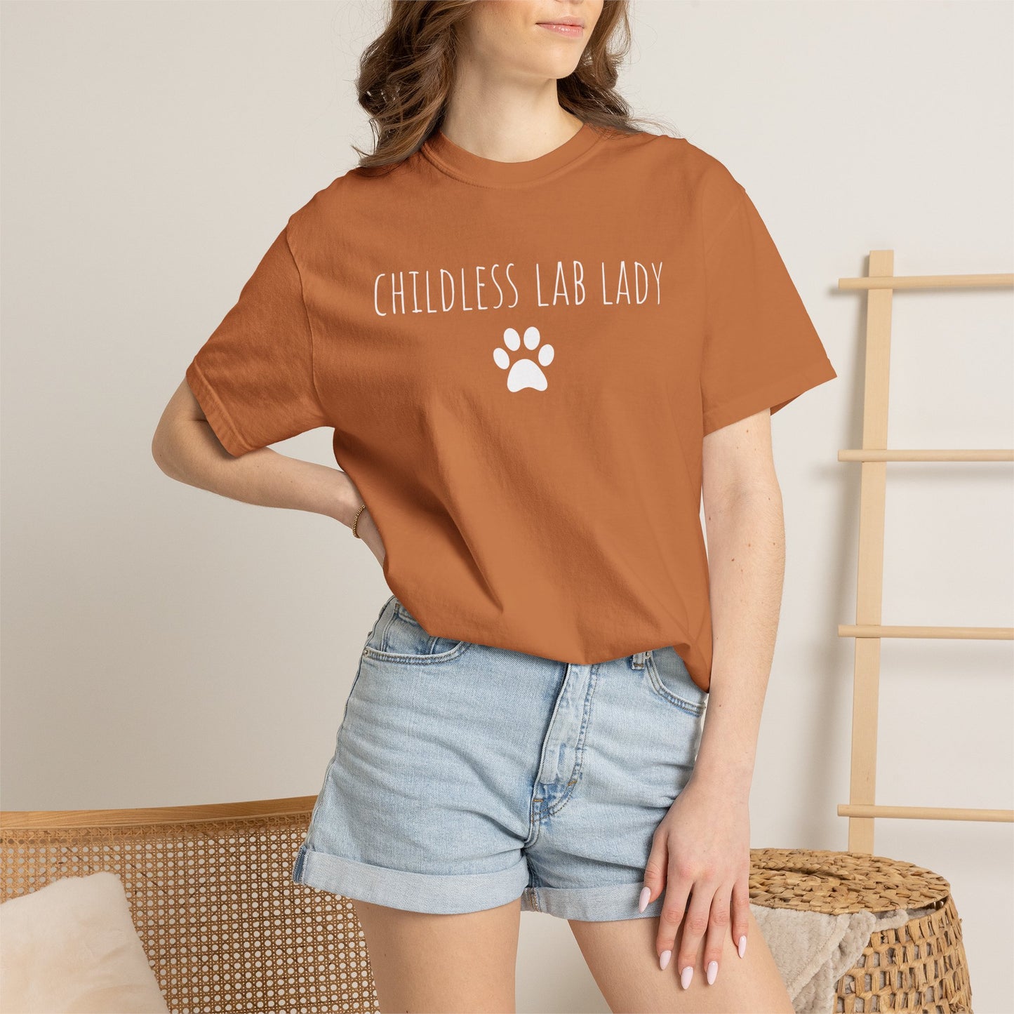 Childless Lab Lady Premium Tee