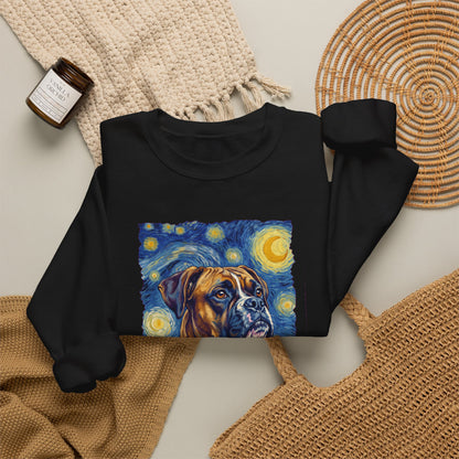 Boxer Van Gogh Crewneck Sweatshirt