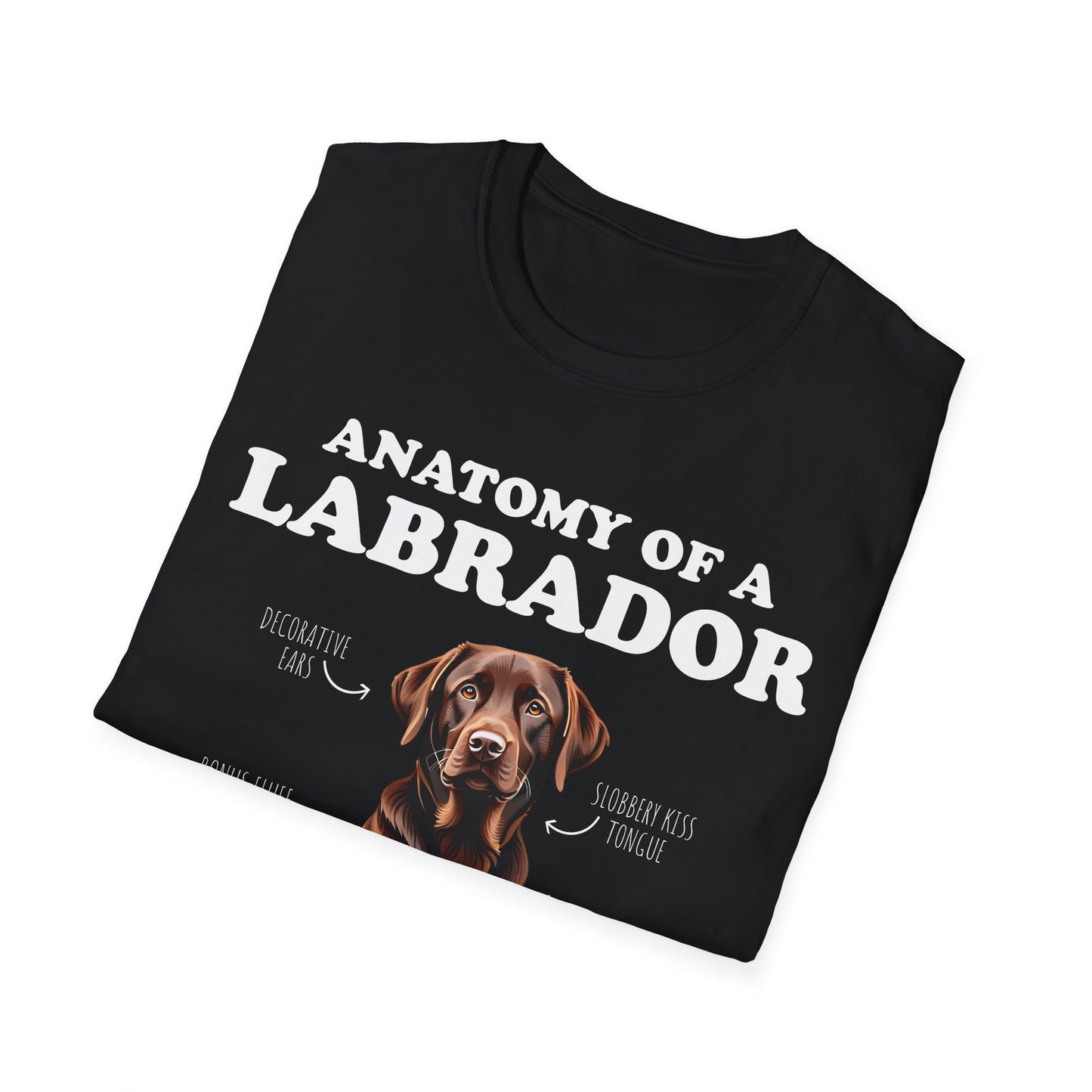 Anatomy Of A Brown Labrador Tee