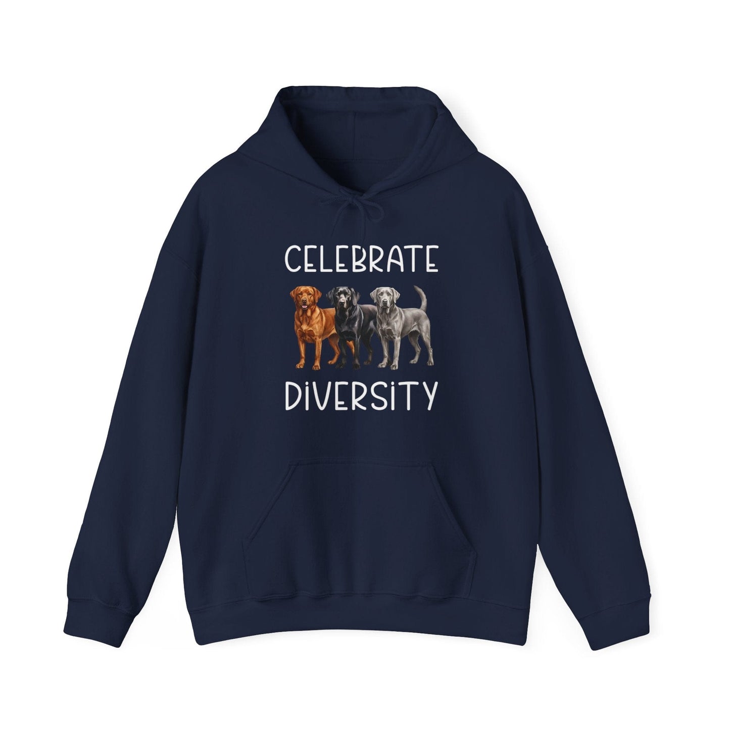 Celebrate Diversity Hoodie Navy