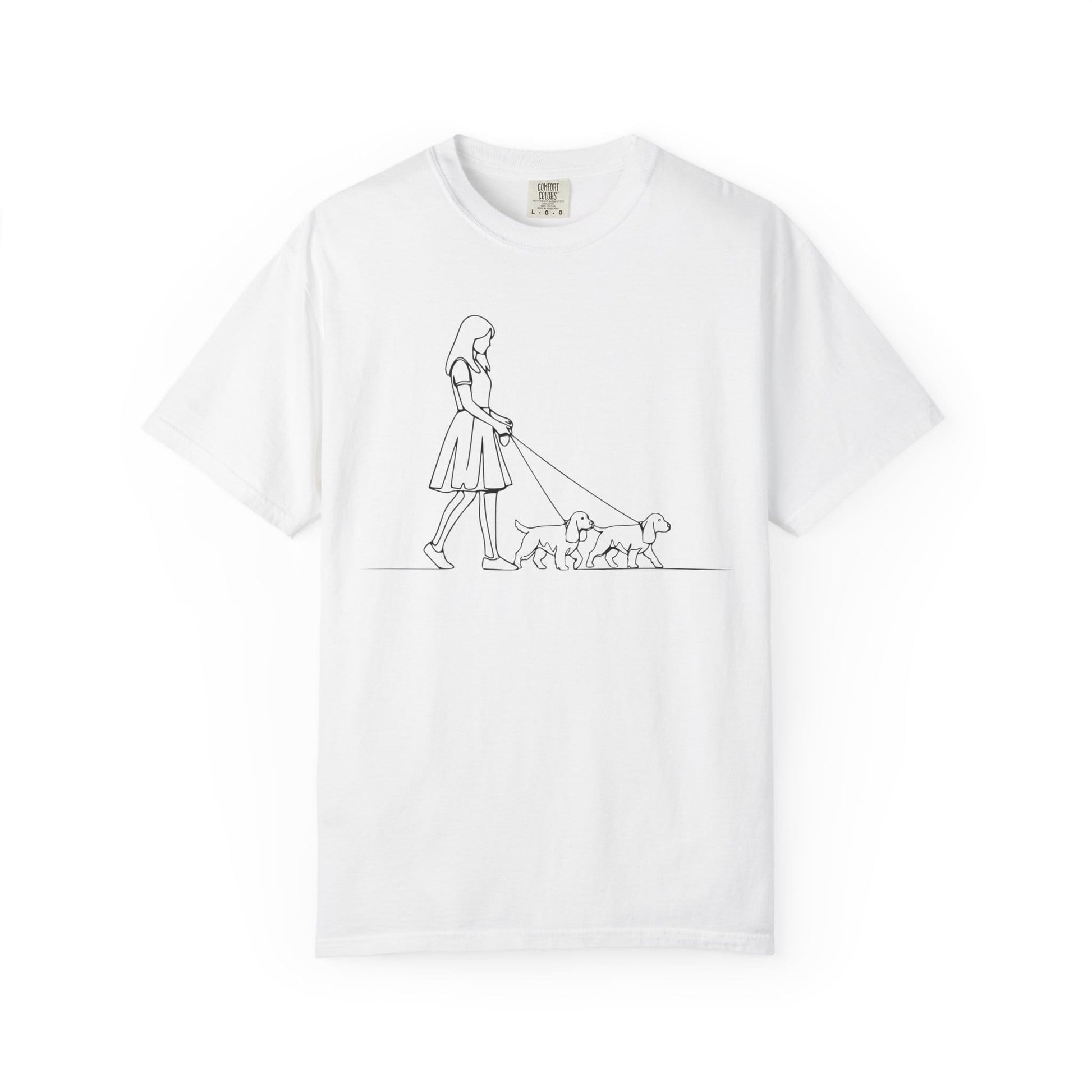 Cocker Spaniel Walking Premium Tee
