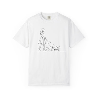 Cocker Spaniel Walking Premium Tee
