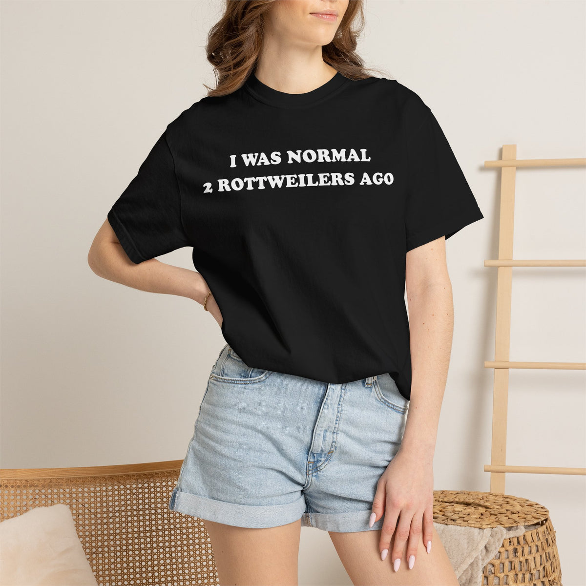 2 rottweilers Premium Tee