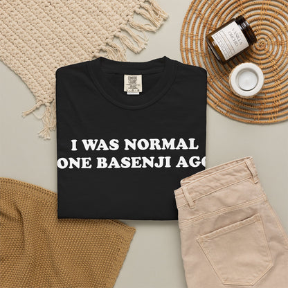 One Basenji Ago Premium Tee