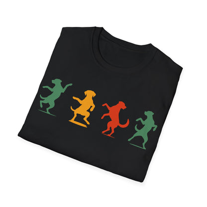 Happy Dancing Labradors Tee