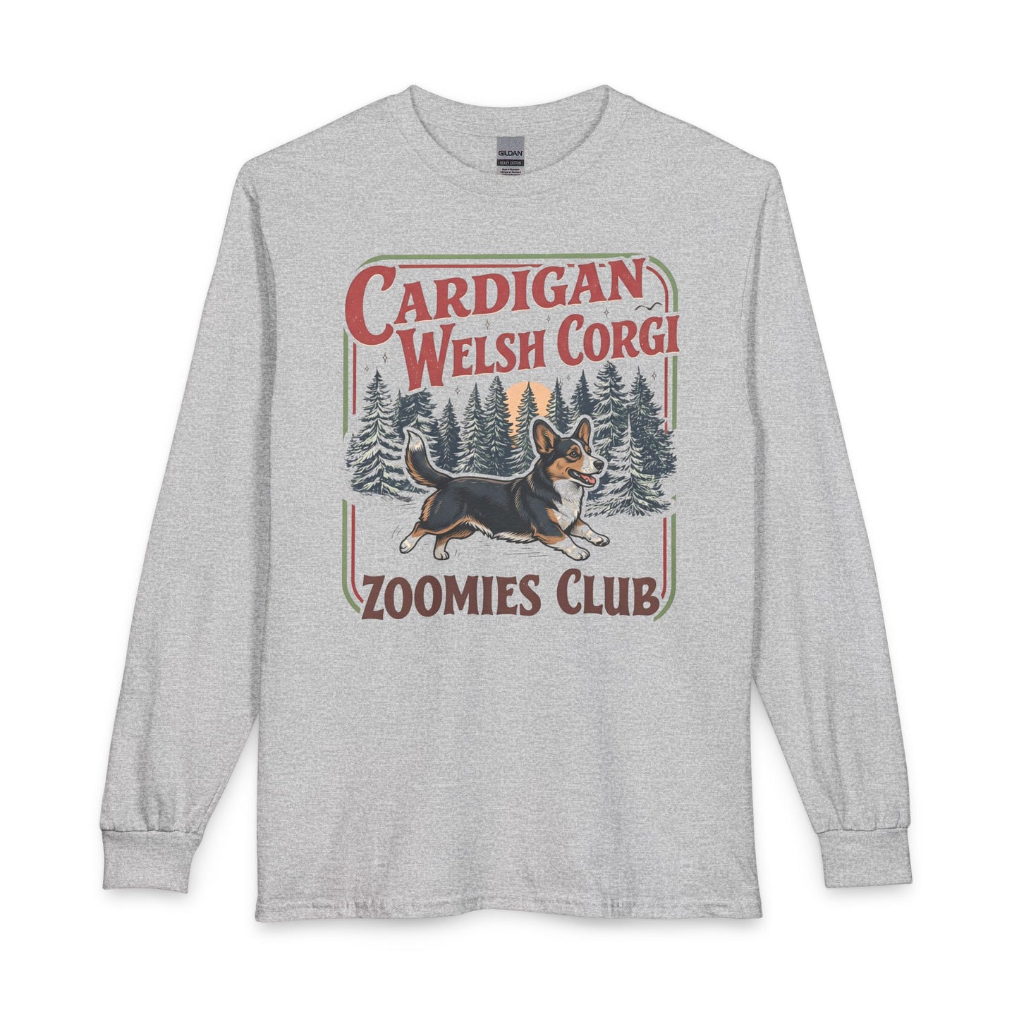 Cardigan Welsh Corgi Zoomies Club Long Sleeve