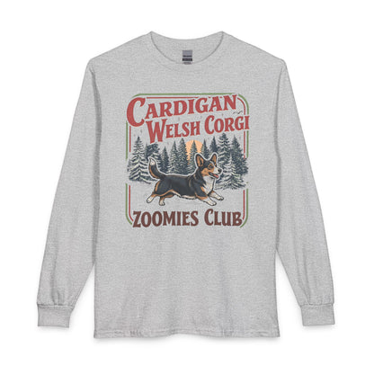 Cardigan Welsh Corgi Zoomies Club Long Sleeve