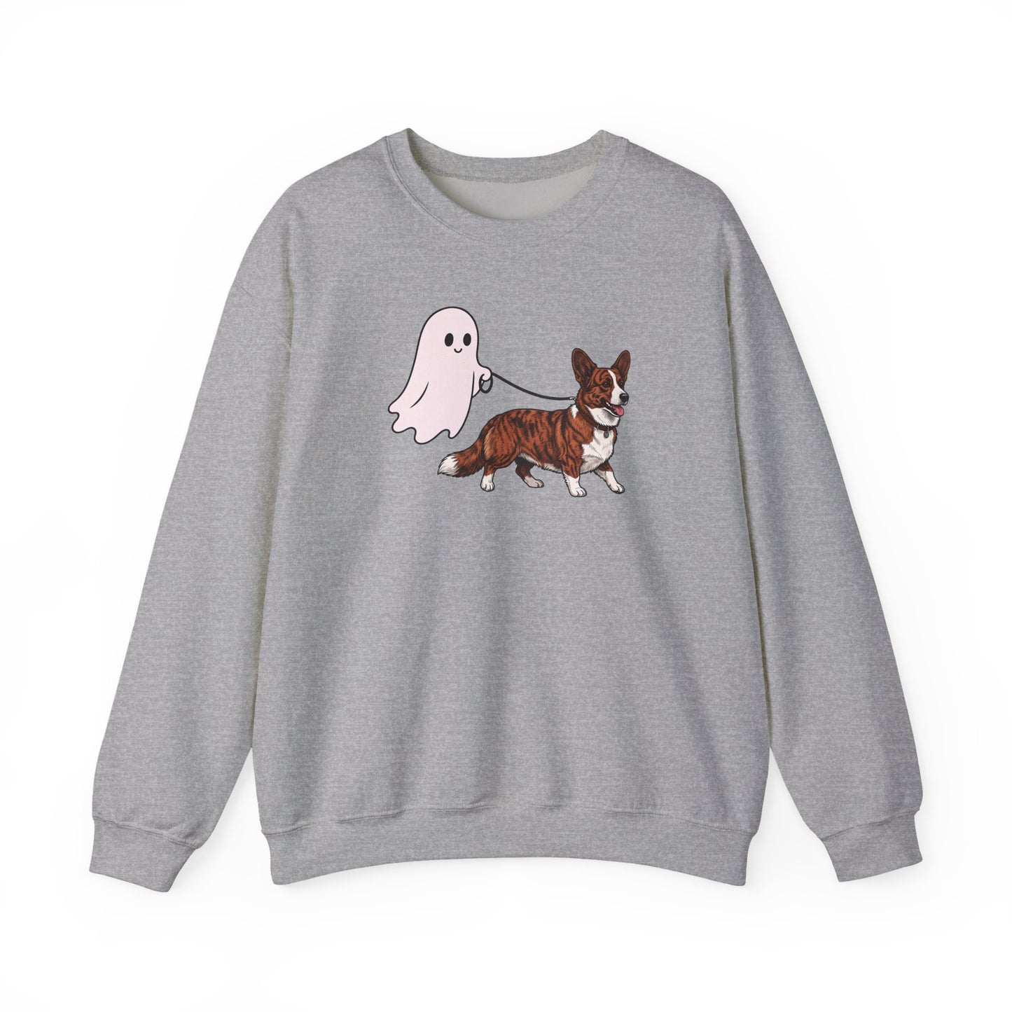 Cardigan Welsh Corgi Red Brindle Halloween Crewneck Sweatshirt