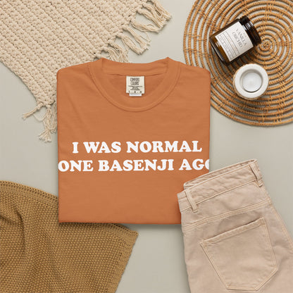 One Basenji Ago Premium Tee