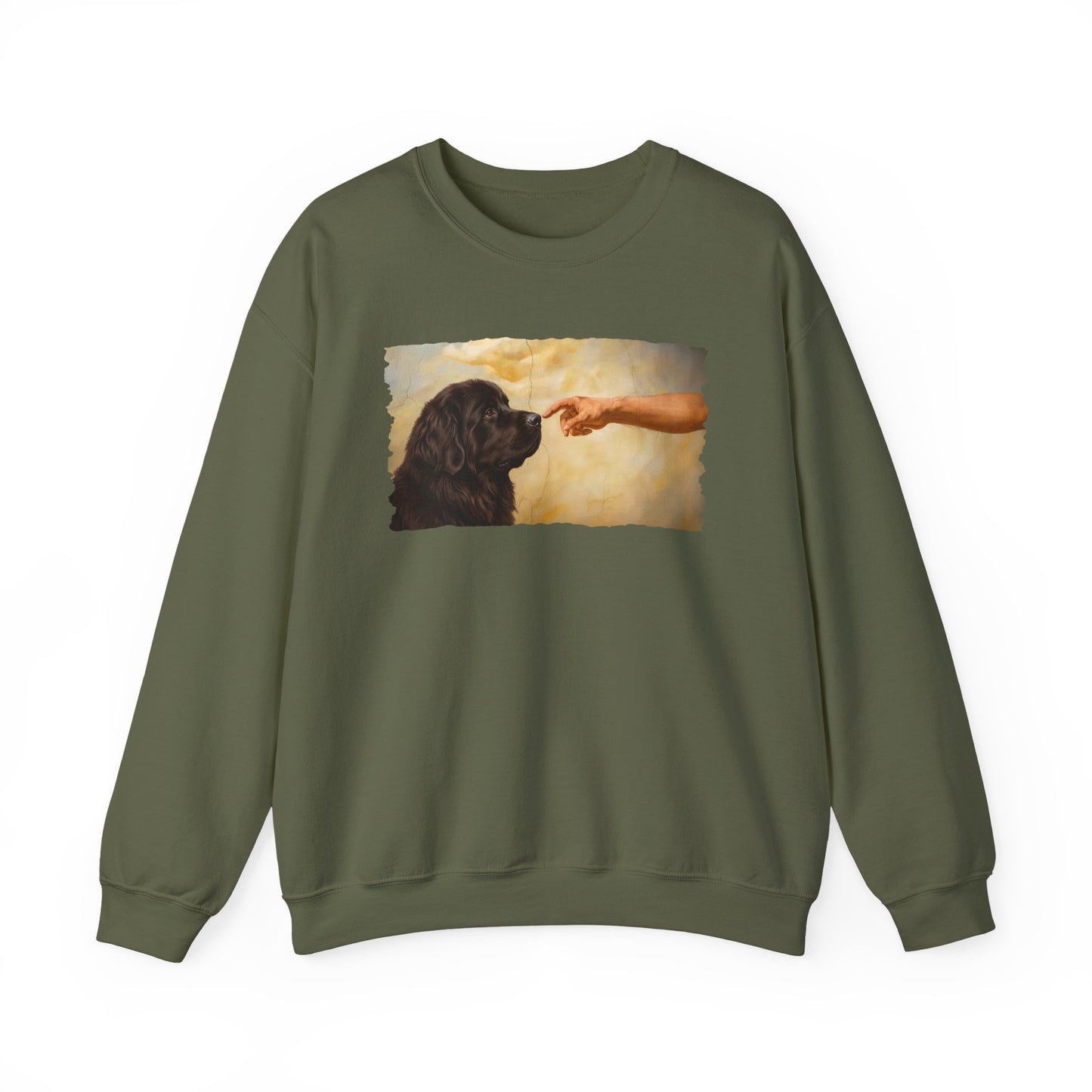 God Creates Newfoundland Crewneck Sweatshirt