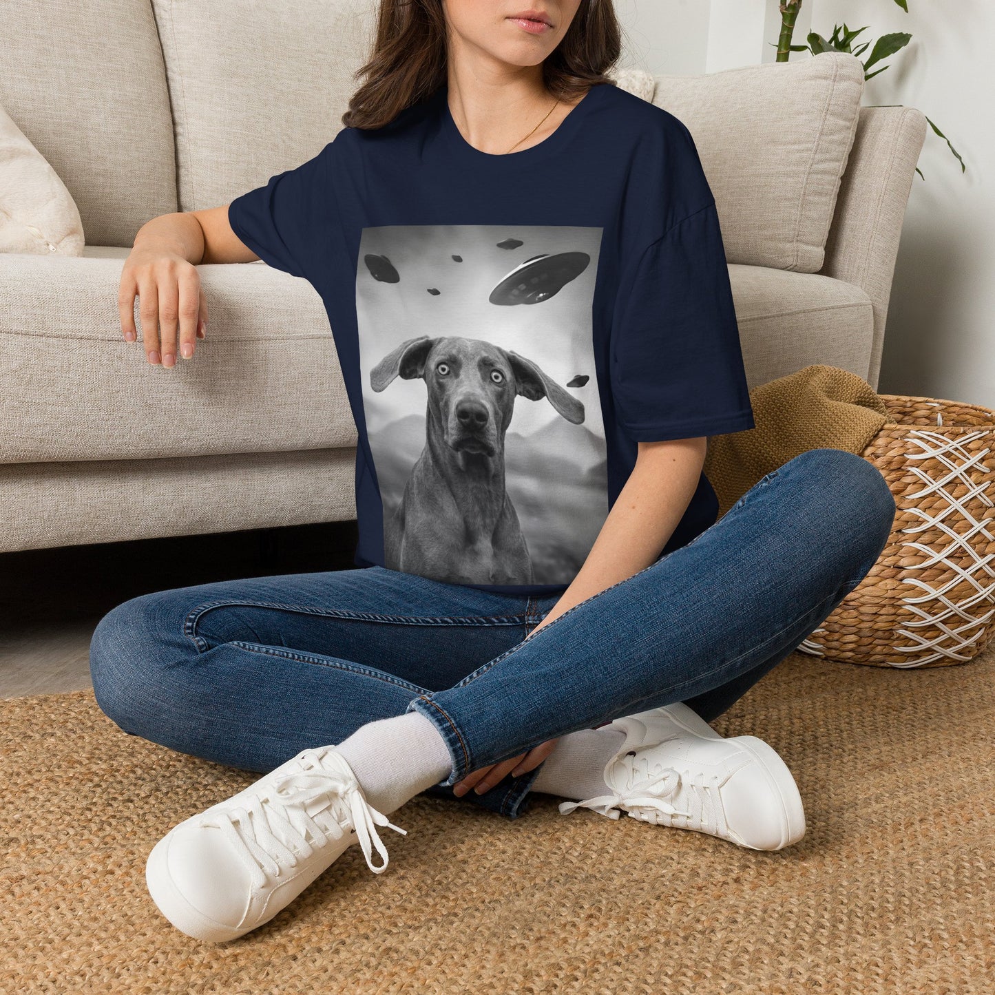Weimaraner UFO