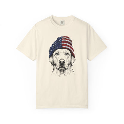 Labrador USA Beanie Premium Tee