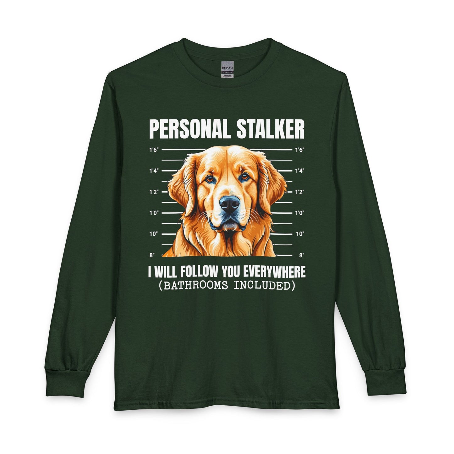 Golden Retriever Personal Stalker Long Sleeve