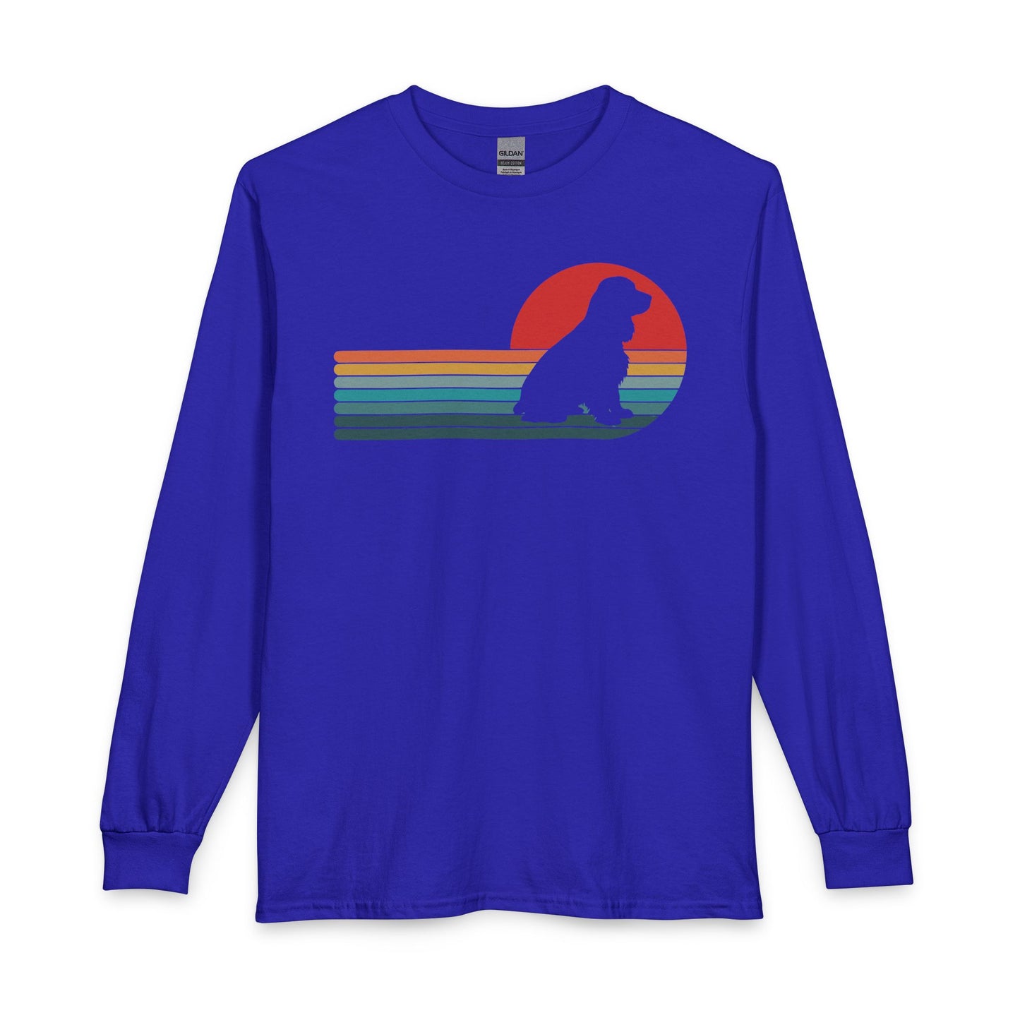 Cocker Spaniel Retro Long Sleeve