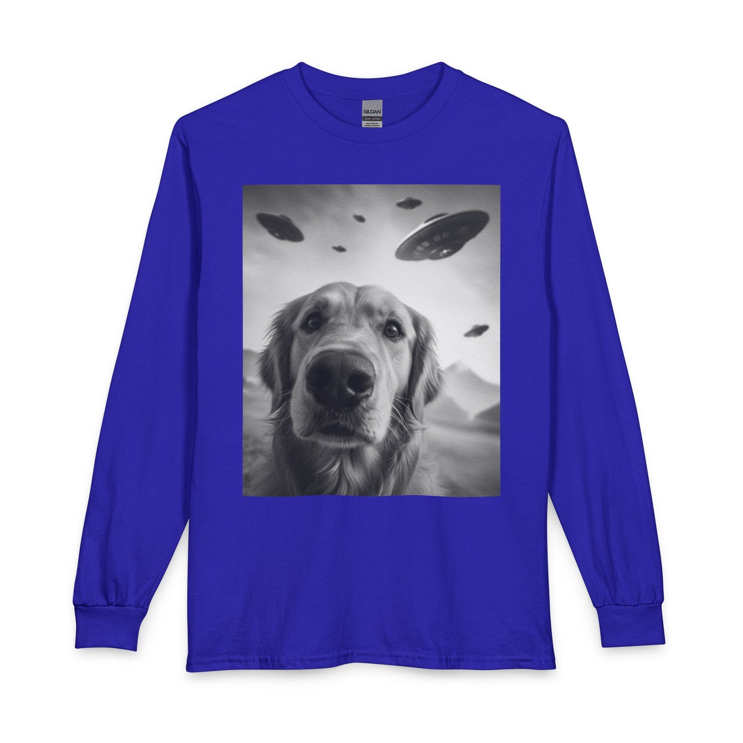 Golden Retriever UFO Long Sleeve