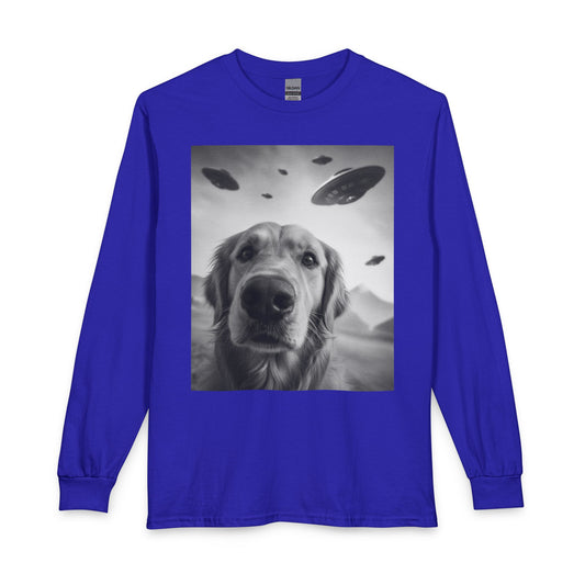 Golden Retriever UFO Long Sleeve