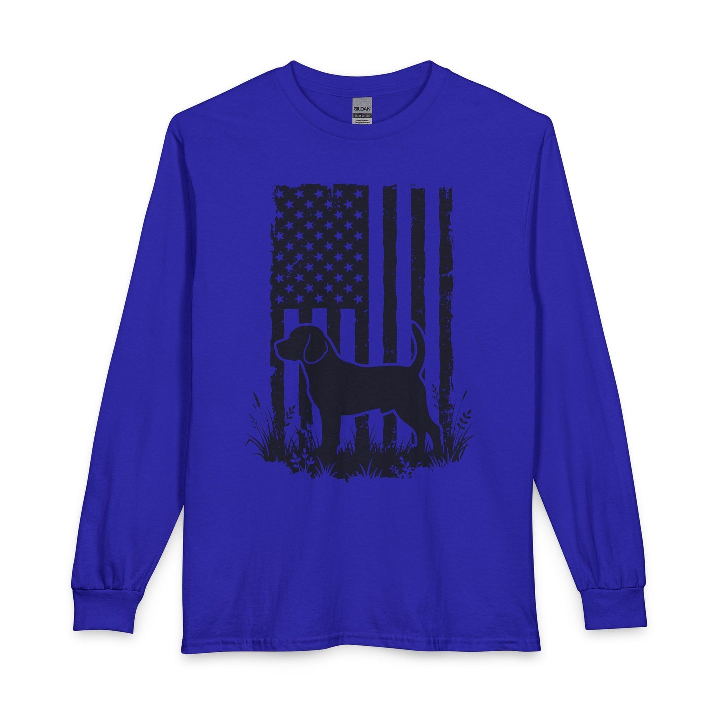 Beagle USA Flag Long Sleeve