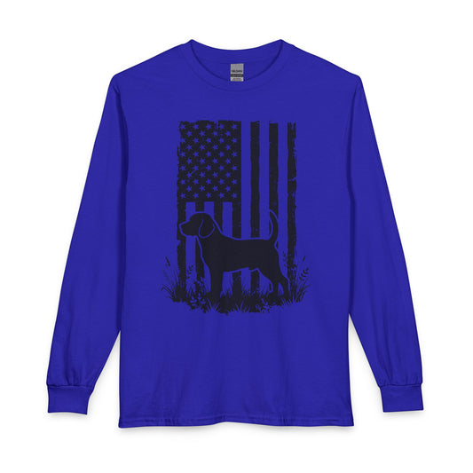 Beagle USA Flag Long Sleeve