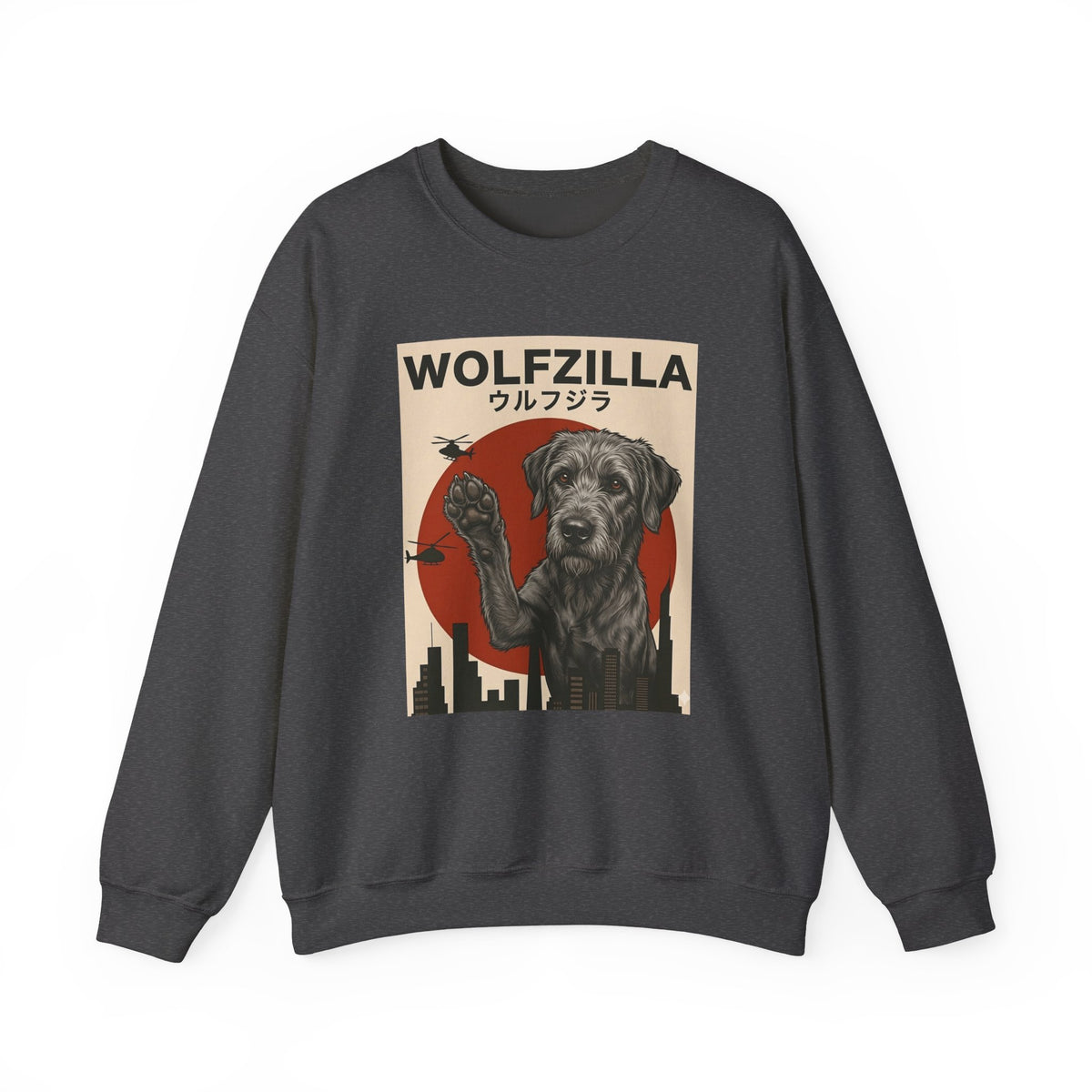 Irish Wolfzilla Crewneck Sweatshirt