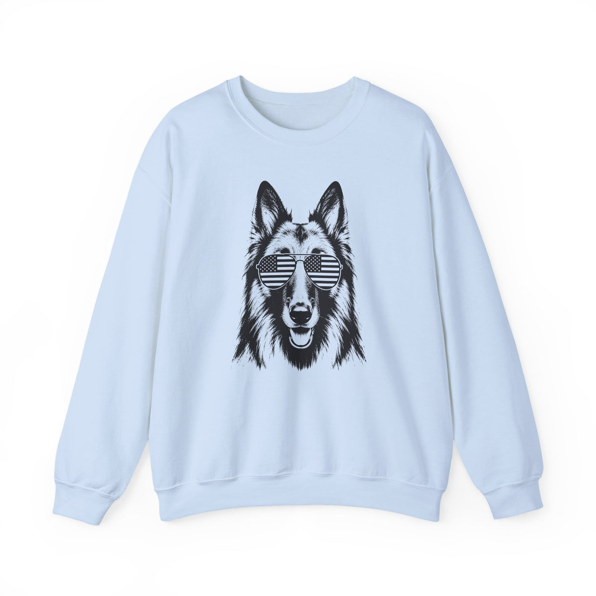 Belgian Tervuren USA Crewneck Sweatshirt