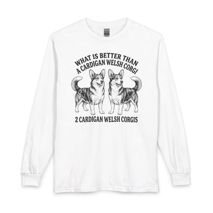 2 Cardigan Welsh Corgi Long Sleeve