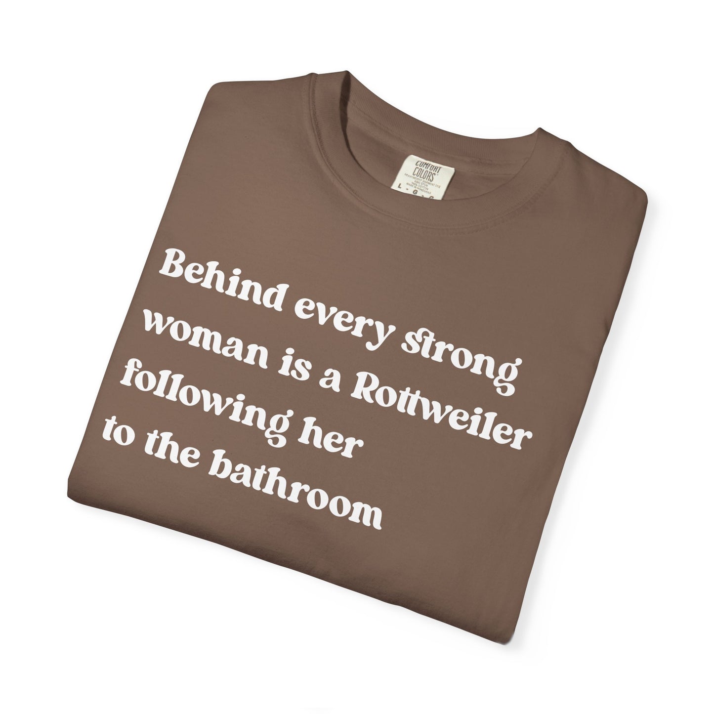 Rottweiler Strong Woman Premium Tee