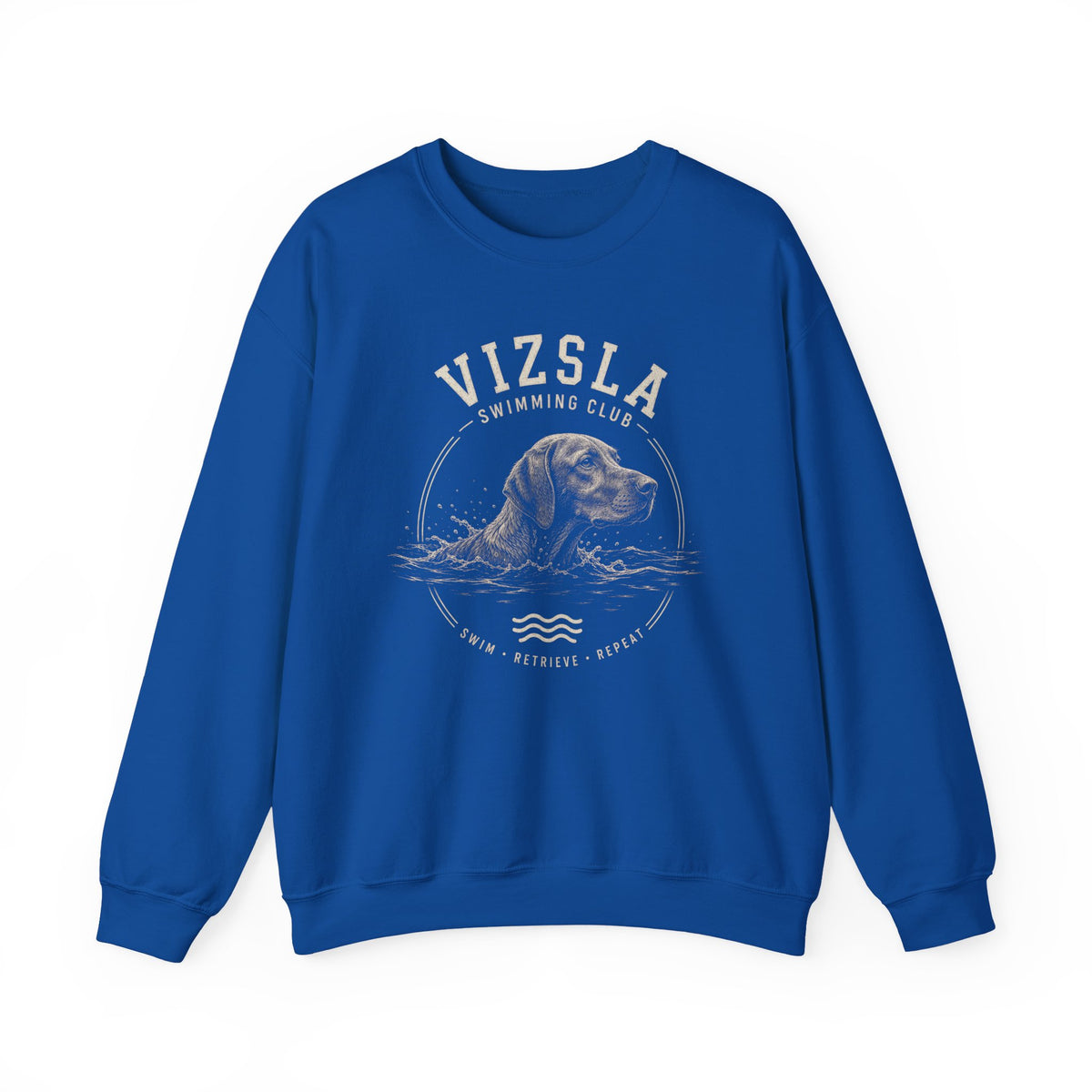 Vizsla Swimming Club Crewneck Sweatshirt