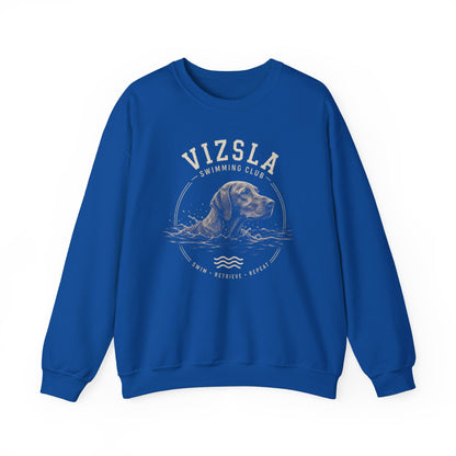 Vizsla Swimming Club Crewneck Sweatshirt