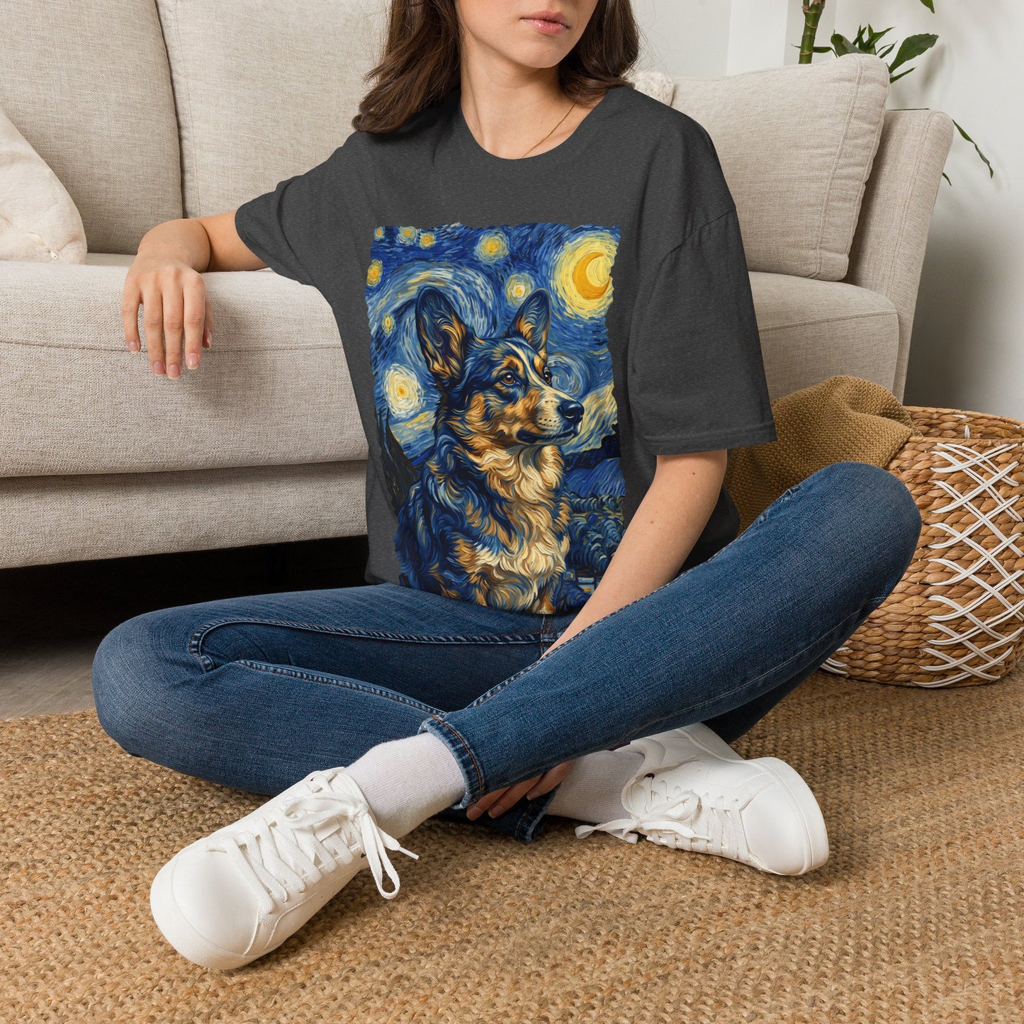 Cardigan Welsh Corgi Van Gogh