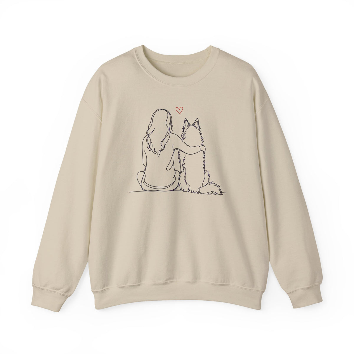 Belgian Tervuren Hug Crewneck Sweatshirt