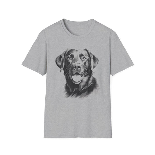 Black Labrador Portrait Graphic Tee