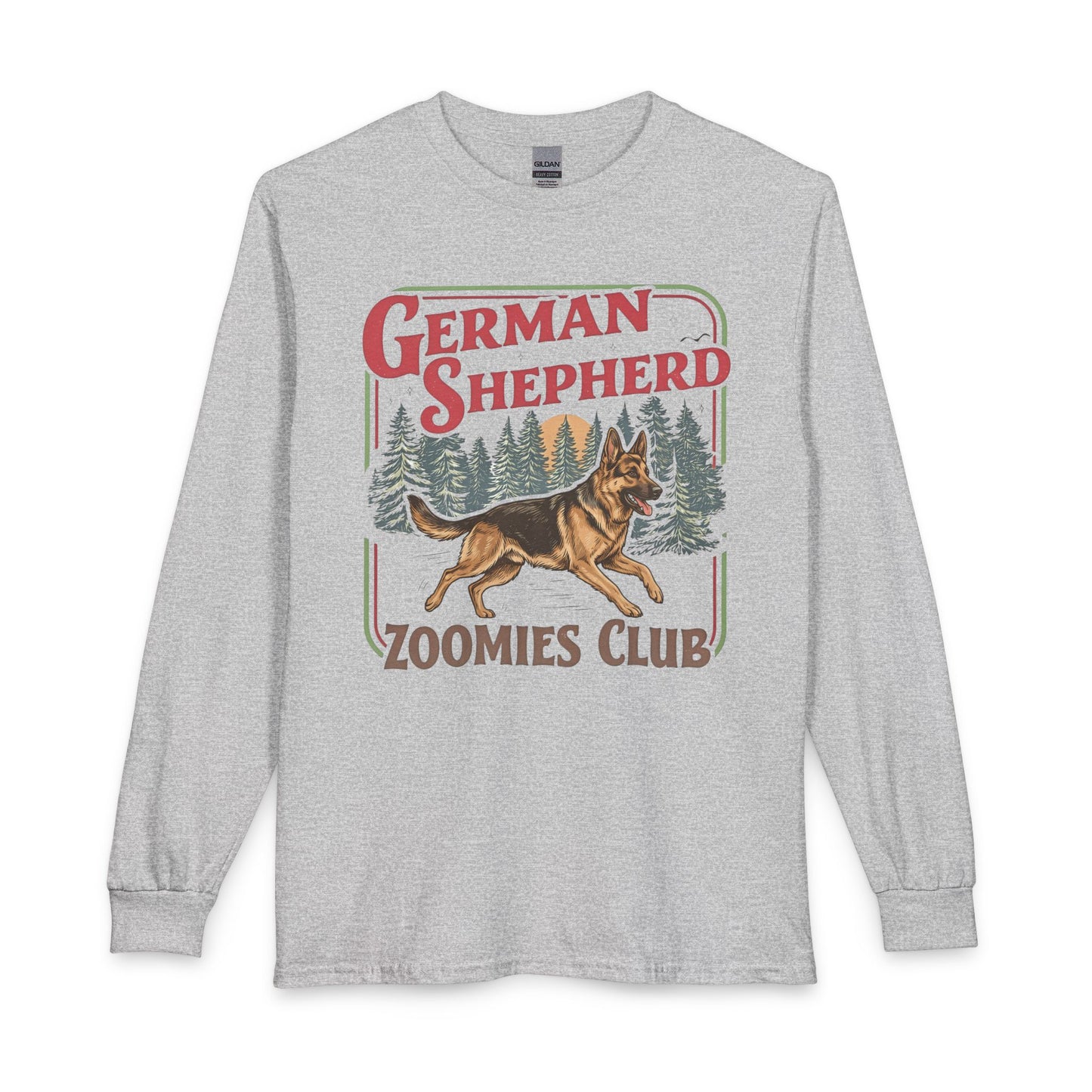German Shepherd Zoomies Long Sleeve