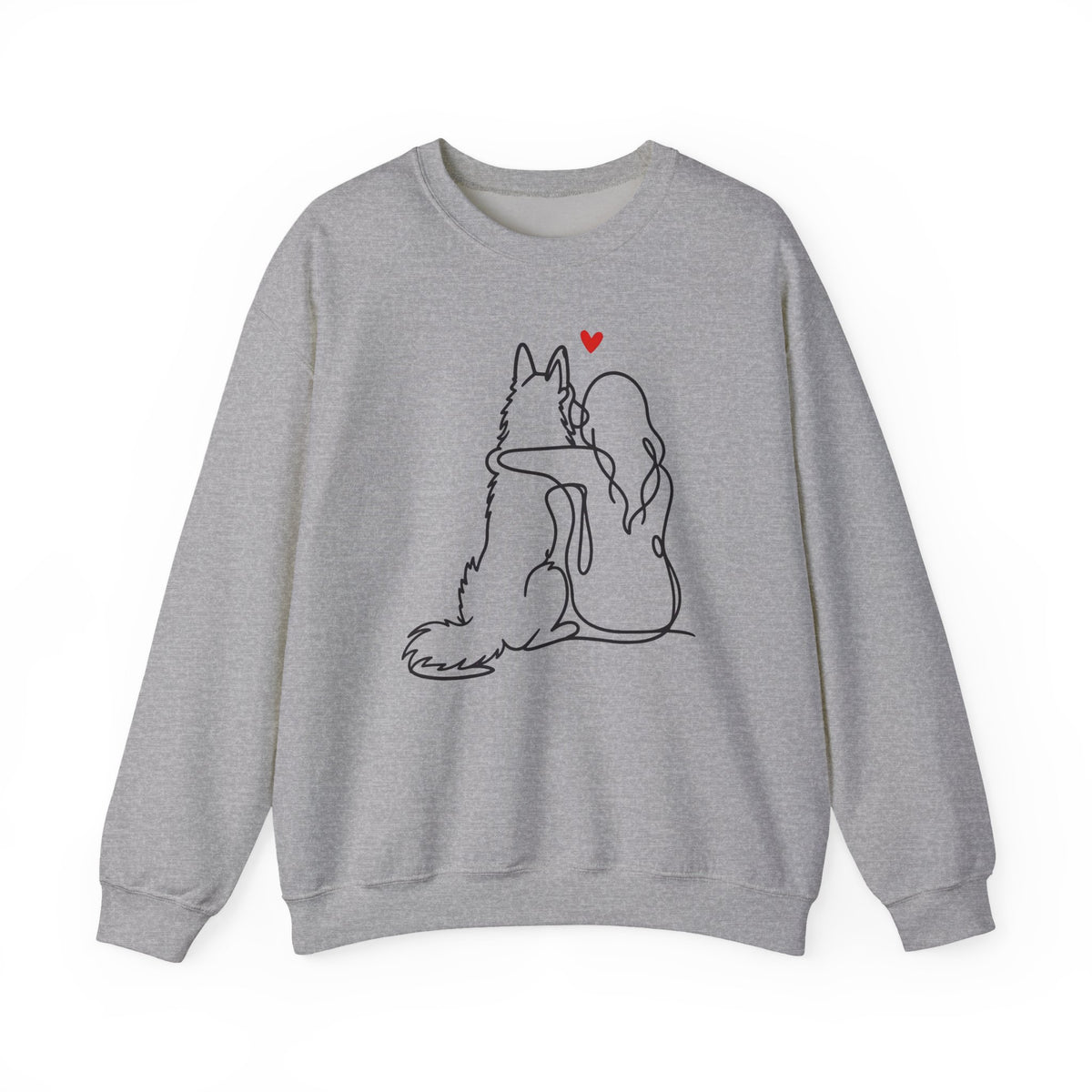 Belgian Tervuren Lineart Crewneck Sweatshirt