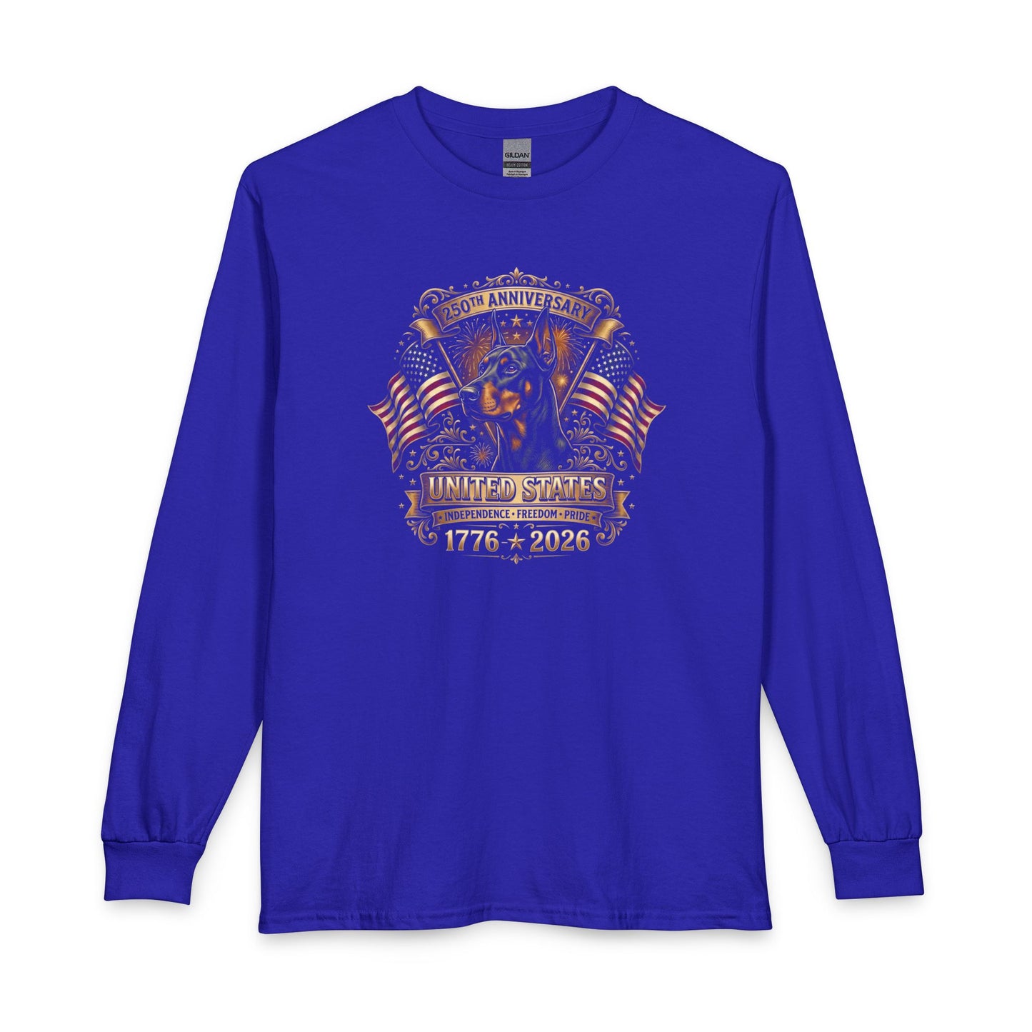 Doberman 250 USA Anniversary Long Sleeve