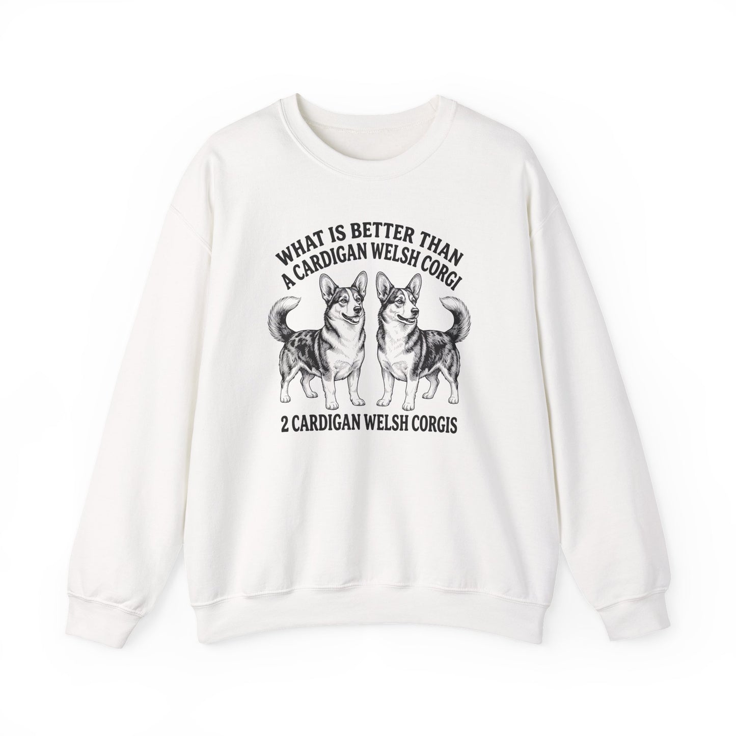 2 Cardigan Welsh Corgi Crewneck Sweatshirt
