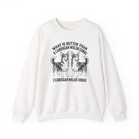 2 Cardigan Welsh Corgi Crewneck Sweatshirt